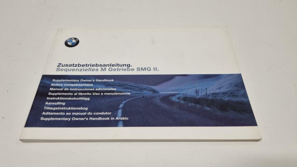 Instructieboekje SMG BMW M3 E46 S54 3.2 S54B32