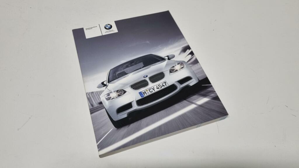 Instructieboekje BMW M3 E92 S65 V8 S65B40 Engels talig