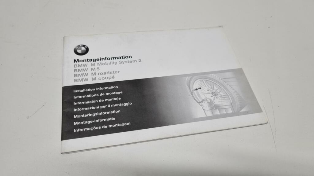 Instructieboekje M mobility BMW M5 / M3 / Z3M band Reparatie