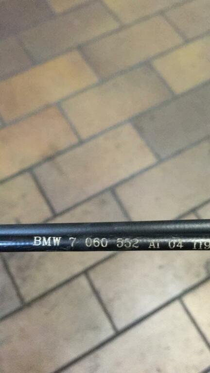 Motorkap kabel BMW 3 serie E90 E91 51237060552