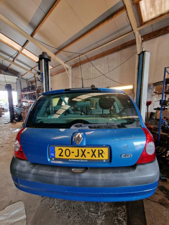 Achterklep Renault Clio II 1.4-16V Expression ('98-'08) 089011 blauw