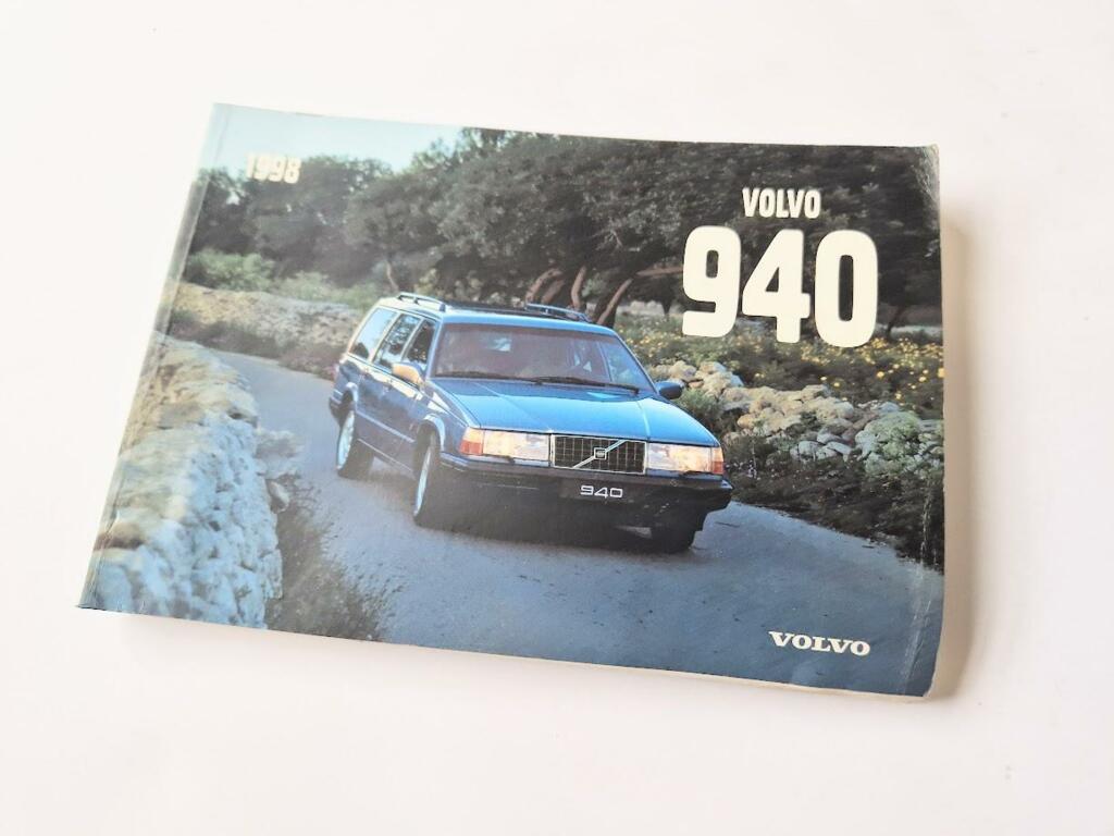Instructieboekje Volvo 940 1998 Nederlands