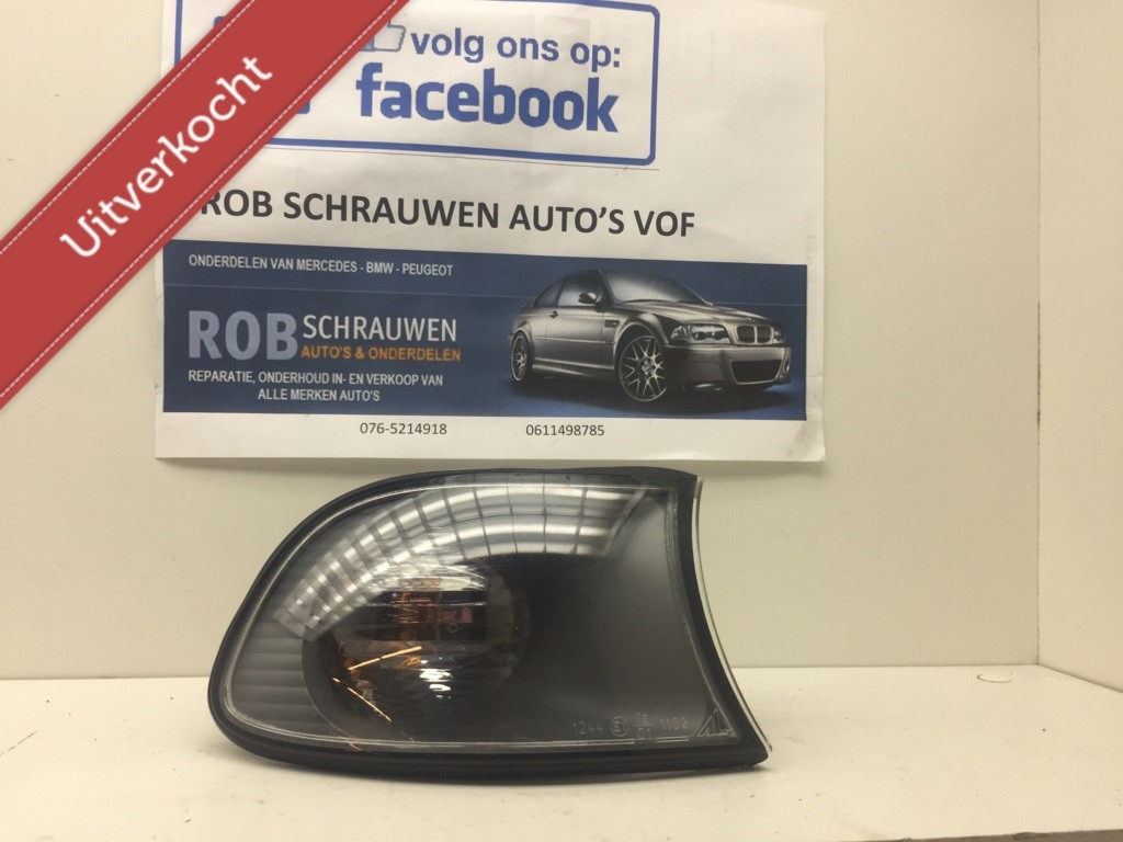 Knipperlicht voor BMW 3-serie Compact E46 (01-05)63136924950