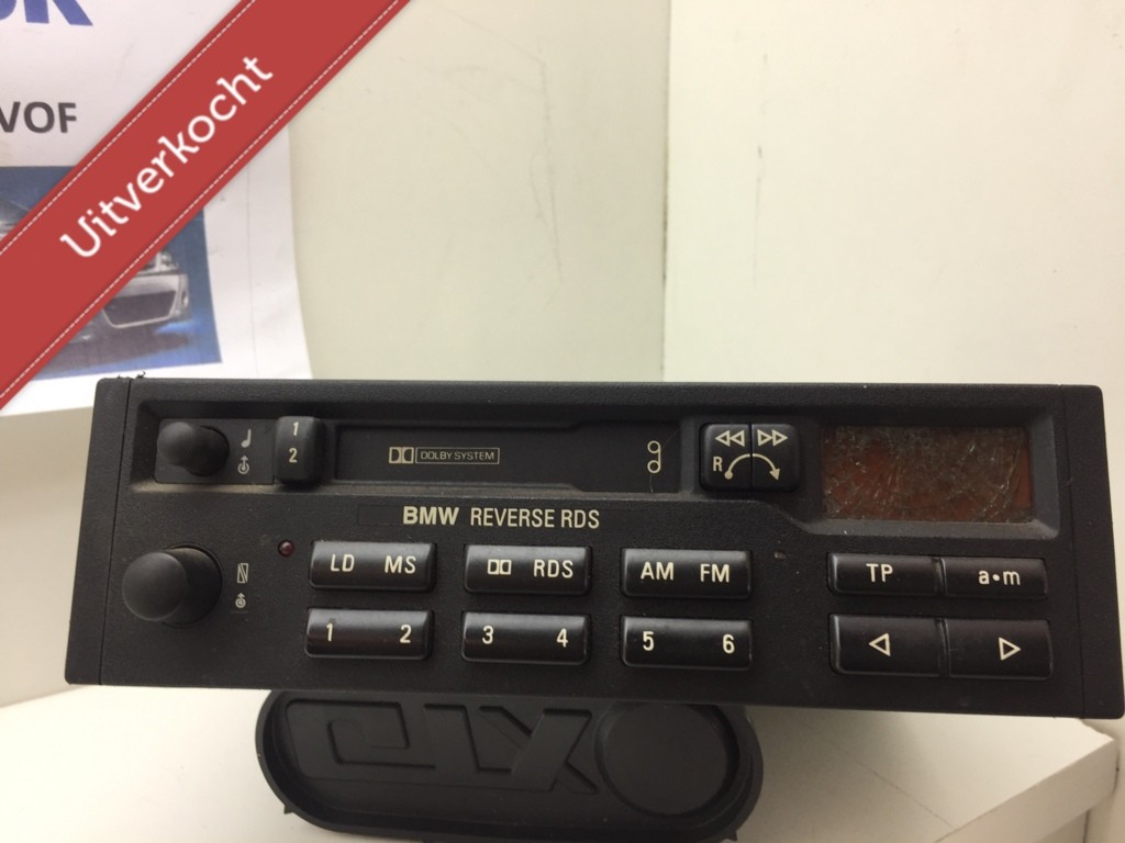 Radio casette BMW  E30/E34 ('83-'92) 65128352861